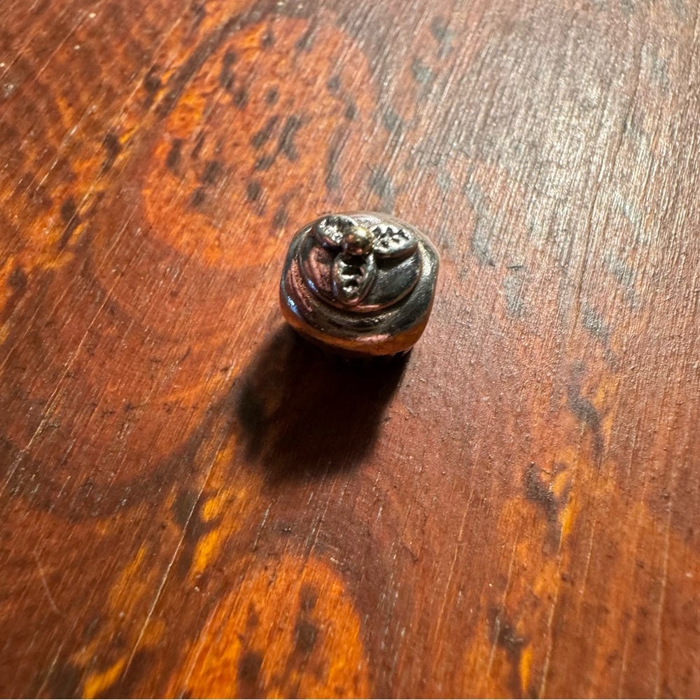 Pandora 14k and Silver Cupcake Charm